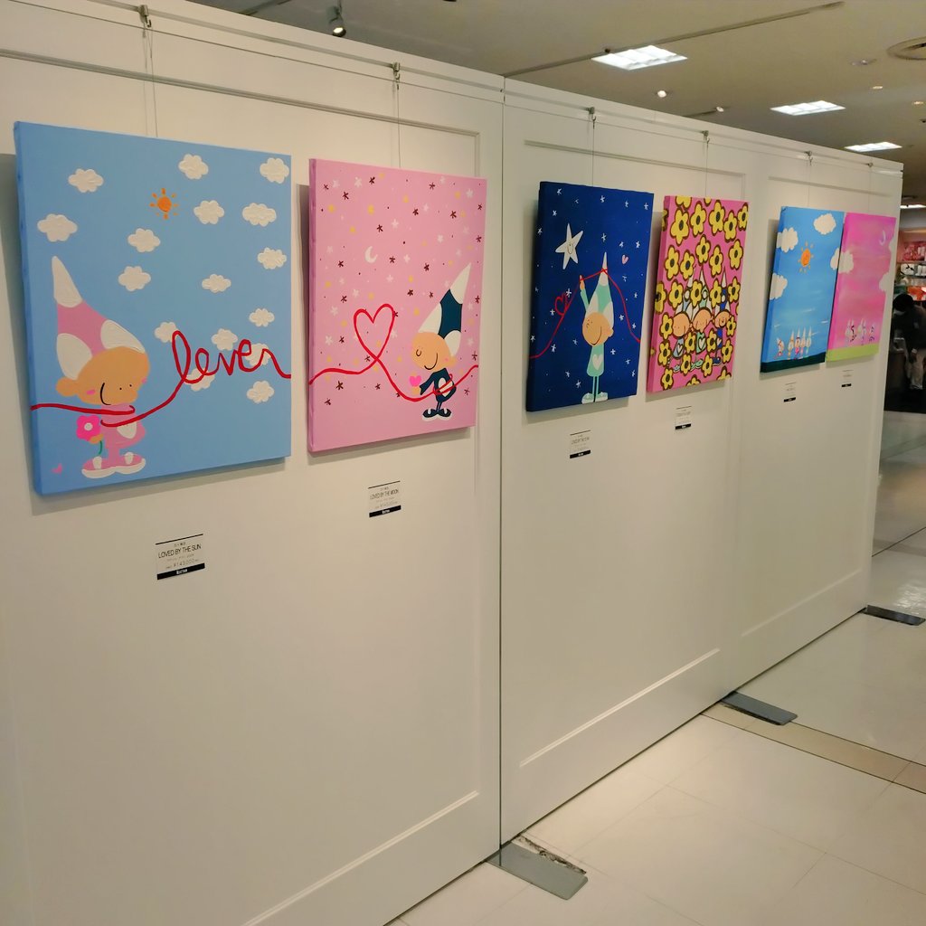 eichidaburu's tweet image. 五十嵐岳原画展
伊勢丹浦和店6階 ザ・ステージ#6アート
3/12-3/18
#五十嵐岳
#gakuigarasi
#原画
#elf
#エルフ
#HappyPeople