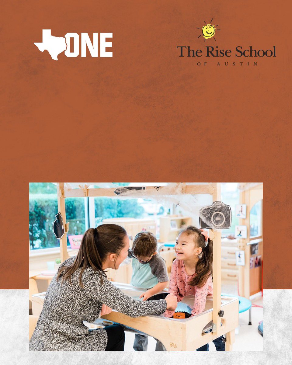 The @riseschoolatx is committed to inclusion and is dedicated to providing high-quality early childhood education for children of all abilities. To learn more visit the link. @texasonefund bit.ly/3XsrFy3