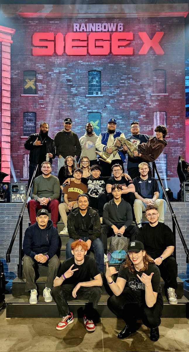 Tomorrow's #SiegeX reveal is stacked, just like this lineup!