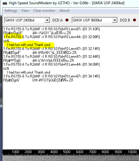 Last days of Orbicraft-Zorkiy (RS15S) in orbit. The satellite is saying goodbye to the community.

Just received over Madrid Spain. Orbit 21963

<a href="/Sputnixru/">Спутникс | Sputnix</a> #amsat <a href="/R4UAB/">R4UAB</a>