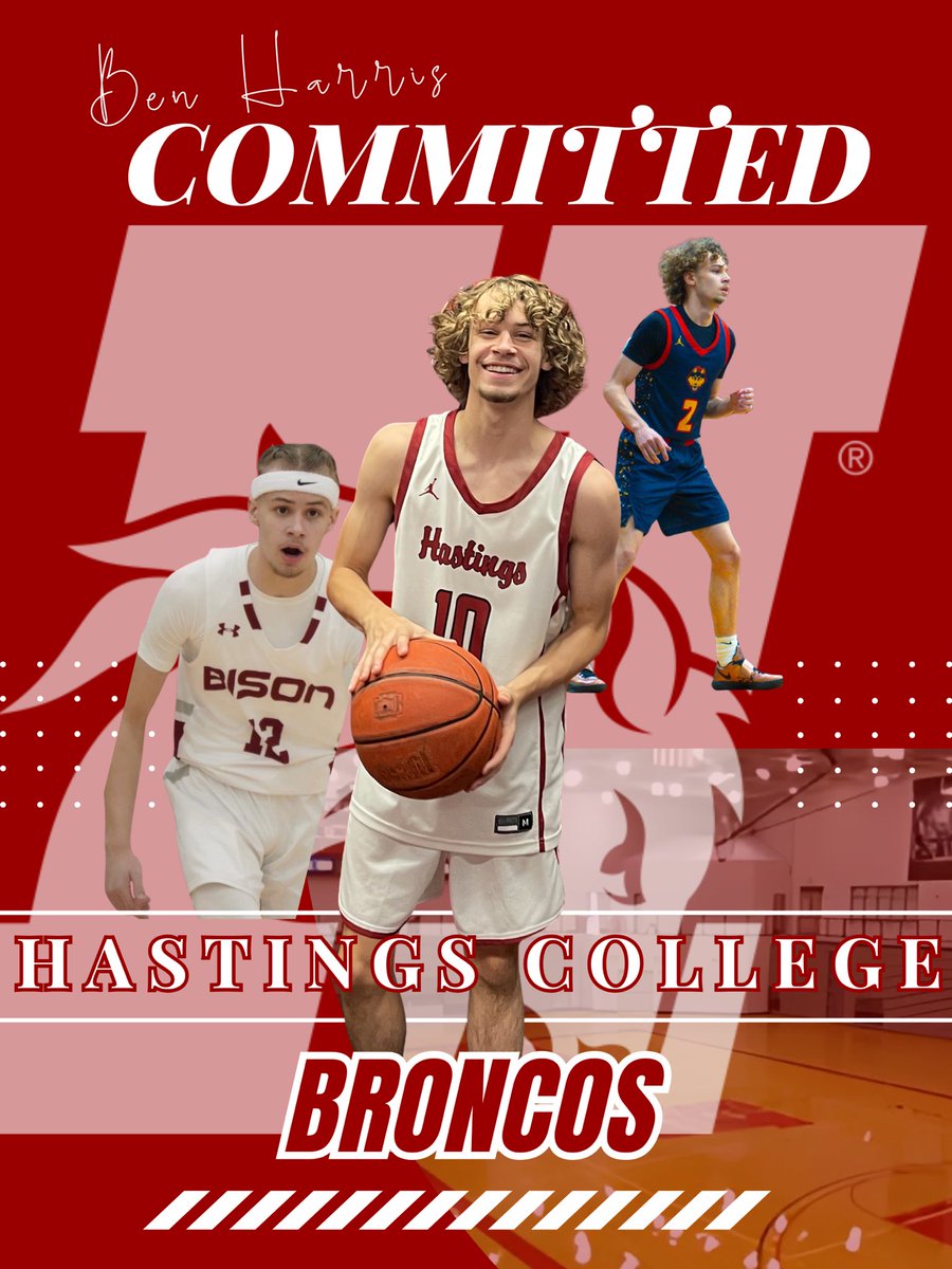 Ben Harris (@12benharris) on Twitter photo Let’s work! Excited to continue my journey at Hastings College!
#Committed <a href="/JaredSamuelson3/">Jared Samuelson</a> <a href="/HCBroncoMBB/">Hastings College Men’s Basketball</a> <a href="/OmahaNWhoops/">Omaha Northwest Basketball</a> Let’s work! Excited to continue my journey at Hastings College!
#Committed <a href="/JaredSamuelson3/">Jared Samuelson</a> <a href="/HCBroncoMBB/">Hastings College Men’s Basketball</a> <a href="/OmahaNWhoops/">Omaha Northwest Basketball</a>