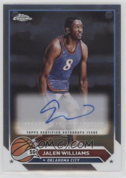 stacksofheroes's tweet image. Moved a few dozen Canadian Hockey League autos for some rising NBA stars: Jalen Williams, Jalen Green, Jalen Suggs and Shaedon Sharpe. Wake me up in 3 years.