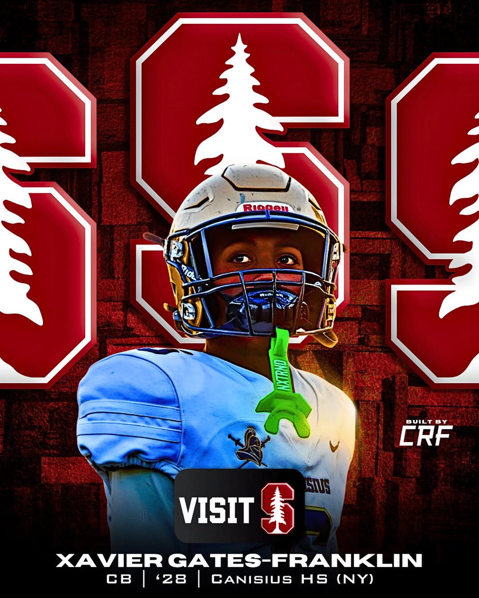 Xavier Gates-Franklin (@xgatesfranklin) on Twitter photo Thank you!! <a href="/StanfordFBrec/">Stanford Elite</a> <a href="/StanfordFball/">Stanford Football</a> for the Camp invitation can't wait to get out there!!! <a href="/CoachPehrson/">Coach Preston Pehrson</a> <a href="/Albert_GarciaFB/">Albert Garcia</a> <a href="/CoachPwilli/">Paul Williams</a> <a href="/Big75Fella/">Jordan Watkins</a> <a href="/AlNetter/">Coach Al Netter</a> #GoStanford 🌲 #GoCard <a href="/paul_woods_/">W0️⃣</a> <a href="/Paulwoods2/">Coach Paul R. Woods sr.</a> <a href="/CanisiusHSFB/">Canisius HS Football</a> Thank you!! <a href="/StanfordFBrec/">Stanford Elite</a> <a href="/StanfordFball/">Stanford Football</a> for the Camp invitation can't wait to get out there!!! <a href="/CoachPehrson/">Coach Preston Pehrson</a> <a href="/Albert_GarciaFB/">Albert Garcia</a> <a href="/CoachPwilli/">Paul Williams</a> <a href="/Big75Fella/">Jordan Watkins</a> <a href="/AlNetter/">Coach Al Netter</a> #GoStanford 🌲 #GoCard <a href="/paul_woods_/">W0️⃣</a> <a href="/Paulwoods2/">Coach Paul R. Woods sr.</a> <a href="/CanisiusHSFB/">Canisius HS Football</a>