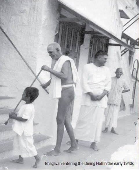 On the death of my mother, my grandmother was completely devastated, unable to bear the loss of her only daughter. She walked all the way from Tiruvannamalai town to then distant Ramanasramam at 11 p.m. on a dark, lonely night. She cried uncontrollably &amp; fell at Bhagavan’s feet.