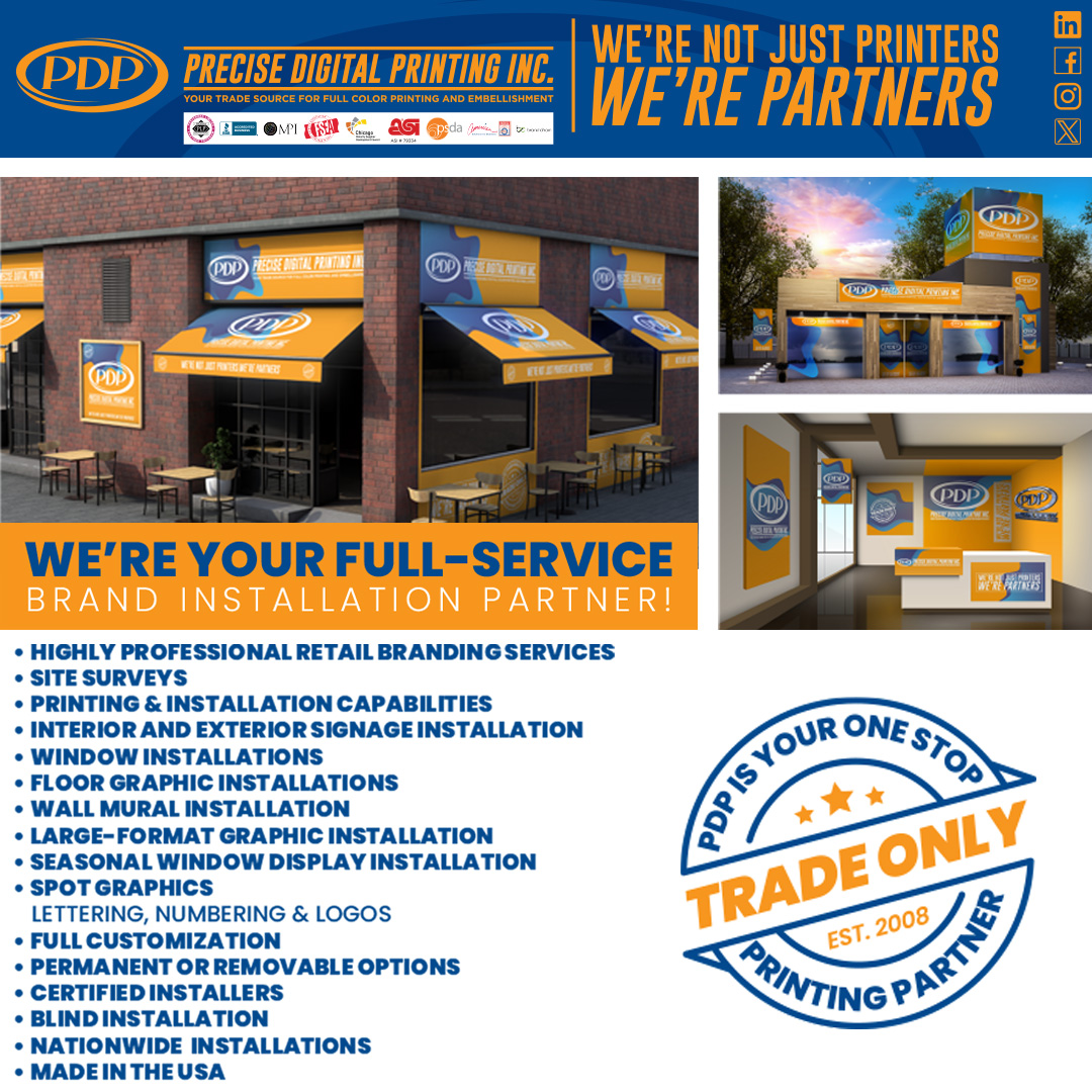 PrintingPrecise's tweet image. We're the print partner that you can rely on! No one understands Graphic and Branding Installation better than we do!  #installationservices #printing #printingservices #printingindustry #printingsolutions #largeformatprinting

Learn more here »» precisedigitalprinting.com/installation/