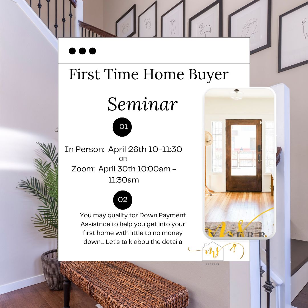 agentserrano's tweet photo. Ready to buy a home? 🏡 Join our FREE Home Buyer Seminar &amp; learn about Down Payment Assistance &amp; the home buying process!
📅 April 26th (In-Person) | 10-11:30 AM
📍 190 S Orchard Dr, Vacaville
RSVP: AgentMerrySerrano@gmail.com 
#FirstTimeHomeBuyer https://t.co/ujItw92N0c