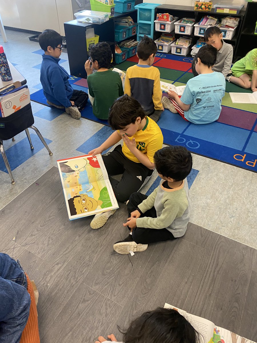 We love books… especially when they’re read by our third grade buddies! #bemisthinkers