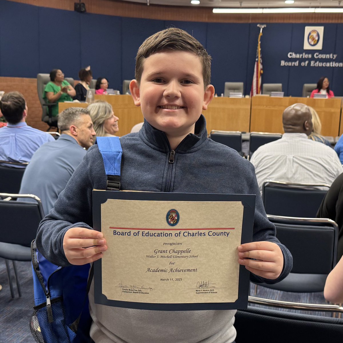 Congratulations to our 2025 outstanding student, Grant C. 🎉 

We are so proud of Grant and the exceptional academic achievements he has made while at Mitchell!