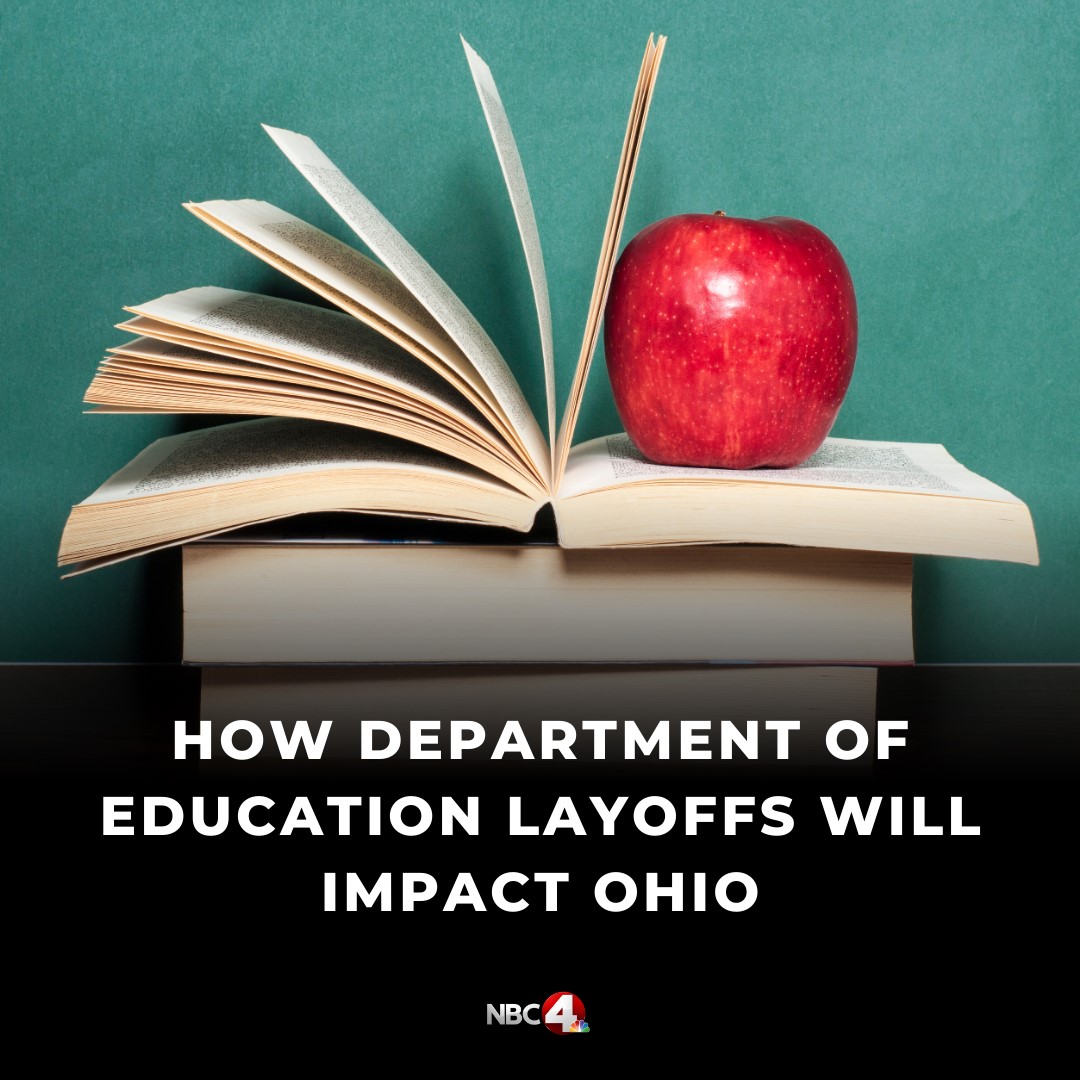 The president of the Ohio Education Association called Wednesday "a sad day for everyone in education" after the U.S. Department of Education announced it will lay off more than 1,300 employees. nbc4i.co/3XJt56w?utm_me…