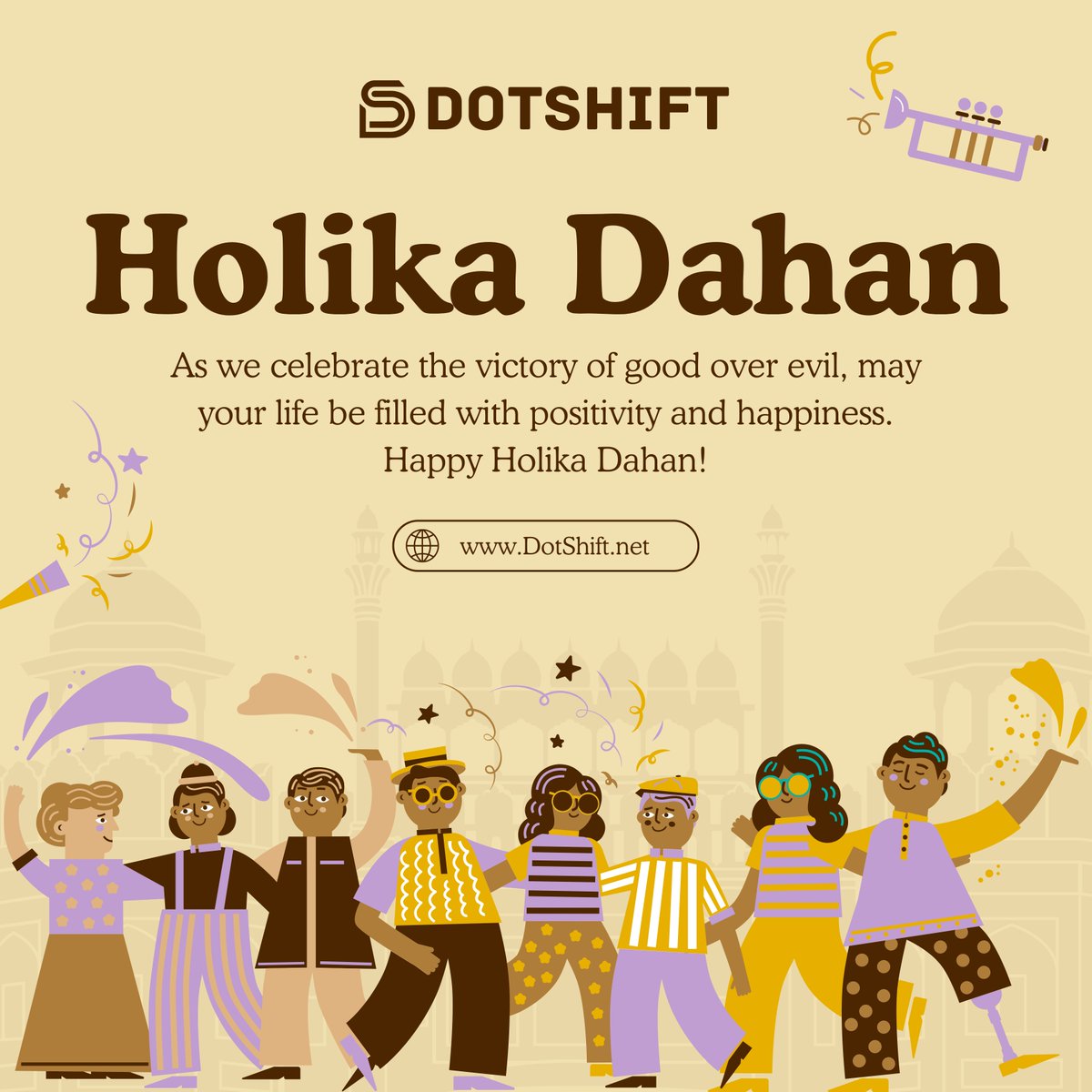 dotshifthost's tweet photo. 🔥 Happy Holika Dahan! 🔥

May the flames of Holika burn away all negativity and bring joy, success, and prosperity into your life. 🌟✨

#HolikaDahan #VictoryOfGood #DotShift #FestiveVibes #Positivity https://t.co/7gOx2LLFkb