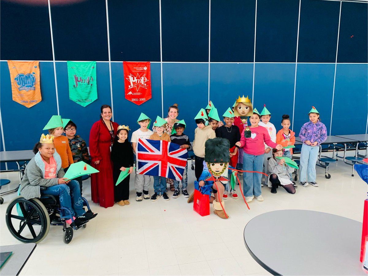 mdguzski's tweet photo. Mrs. Welham brought the magic of her culture to life as our 3rd graders embarked on an exciting journey to the UK. Along the way, they made real-world connections to the enchanting story of Peter Pan, blending adventure, learning, &amp; imagination! @MollyMo518 https://t.co/bUWA9Q1g1Q