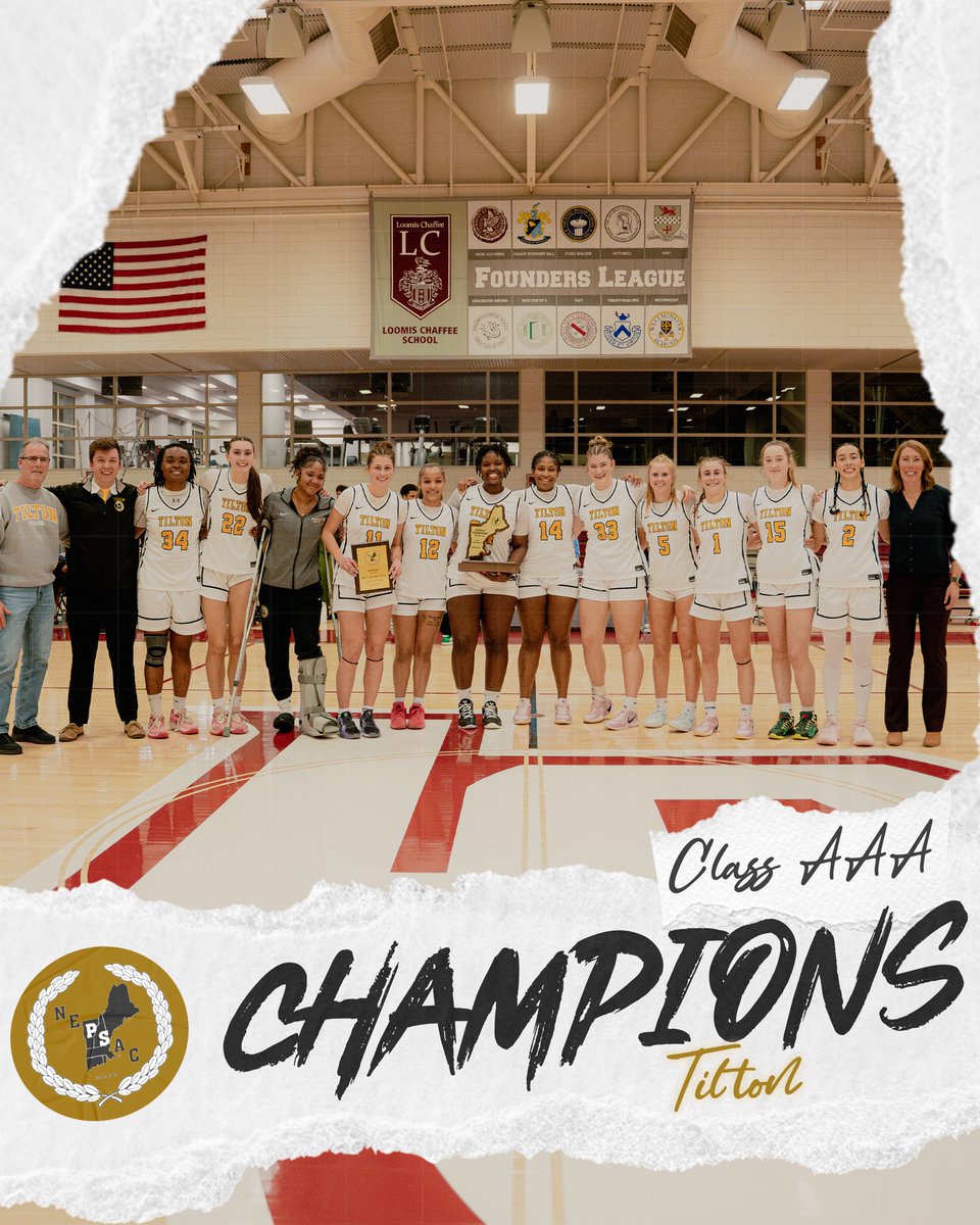 There’s a first for everything‼️ Tilton is your 2025 NEPSAC Class AAA Champions! 🏆 <a href="/NEPSGBCA/">NEPSGBCA</a> <a href="/TiltonGVHoops/">Tilton School Girls Varsity Basketball</a> #ladiesexposurefirst