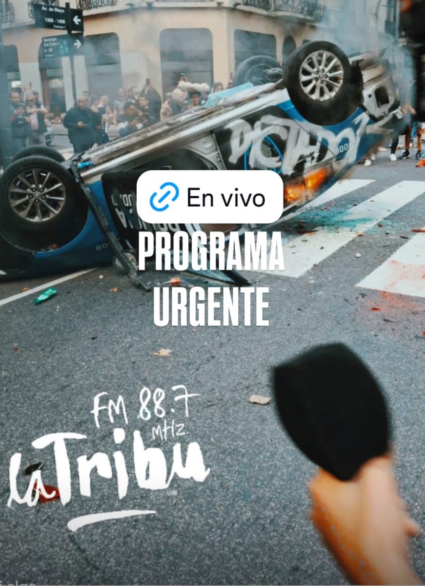 fmlatribu's tweet image. #Ahora 🔴 PROGRAMA URGENTE 🔴

Desde las 22.30 hs

Escuchá en la 📡 88.7 o en 💻fmlatribu.com