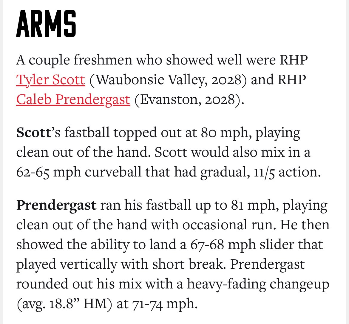 Thanks for the mentions <a href="/PrepBaseballIL/">Prep Baseball Illinois</a>
