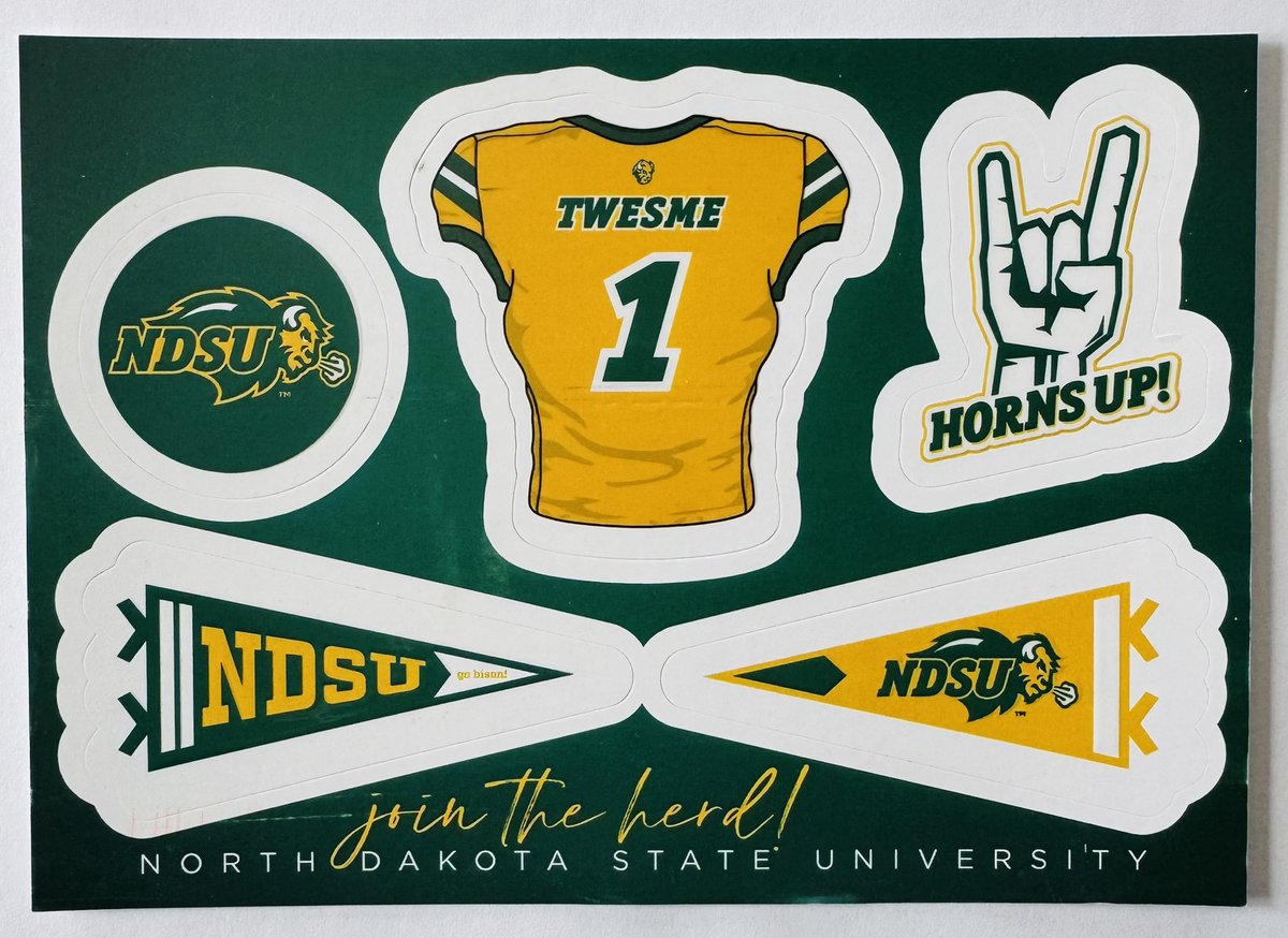 Owen Twesme (@owen_twesme) on Twitter photo Super excited for the invite to the NDSU football camp this June! Huge thanks to <a href="/CoachWillJ1/">Will J</a> and the Bison coaching staff for the opportunity—can’t wait to Compete and Improve! 💪🏽🏈 #GoBison <a href="/CoachTimNDSU/">Tim Polasek</a> <a href="/CoachChewy80/">Dylan Chmura</a>
<a href="/CoachBostad/">Brett Bostad</a> <a href="/MisterLilly/">Patrick Lilly</a> <a href="/Coach_ZC/">Zach Carlton</a> <a href="/PalmerRidgeFB/">Palmer Ridge Football</a> <a href="/5asONE/">5asONE</a> Super excited for the invite to the NDSU football camp this June! Huge thanks to <a href="/CoachWillJ1/">Will J</a> and the Bison coaching staff for the opportunity—can’t wait to Compete and Improve! 💪🏽🏈 #GoBison <a href="/CoachTimNDSU/">Tim Polasek</a> <a href="/CoachChewy80/">Dylan Chmura</a>
<a href="/CoachBostad/">Brett Bostad</a> <a href="/MisterLilly/">Patrick Lilly</a> <a href="/Coach_ZC/">Zach Carlton</a> <a href="/PalmerRidgeFB/">Palmer Ridge Football</a> <a href="/5asONE/">5asONE</a>