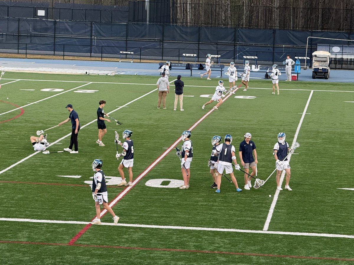 Got to enjoy some Ⓜ️ Blue Devil baseball ⚾️ and lacrosse 🥍 tonight!