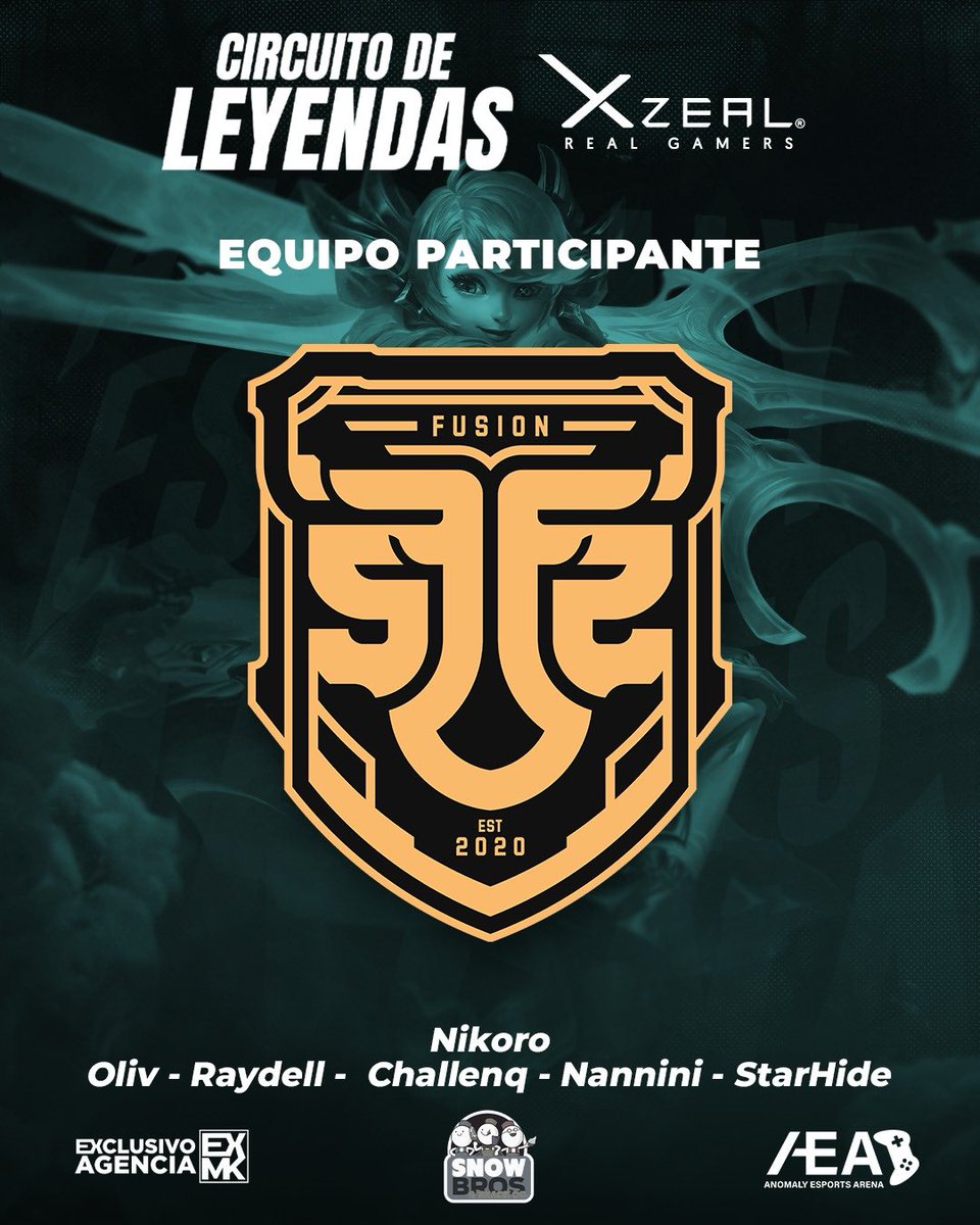 AHORA SI BANDA 🫨

Arrancamos presentando a un equipo que mete el alma en cada juego ✨

Sin duda uno de los equipos que vienen pesados para este circuito de leyendas 😮‍💨

¡Bienvenidos <a href="/fusionfsgg/">FUSION</a>! 🔥