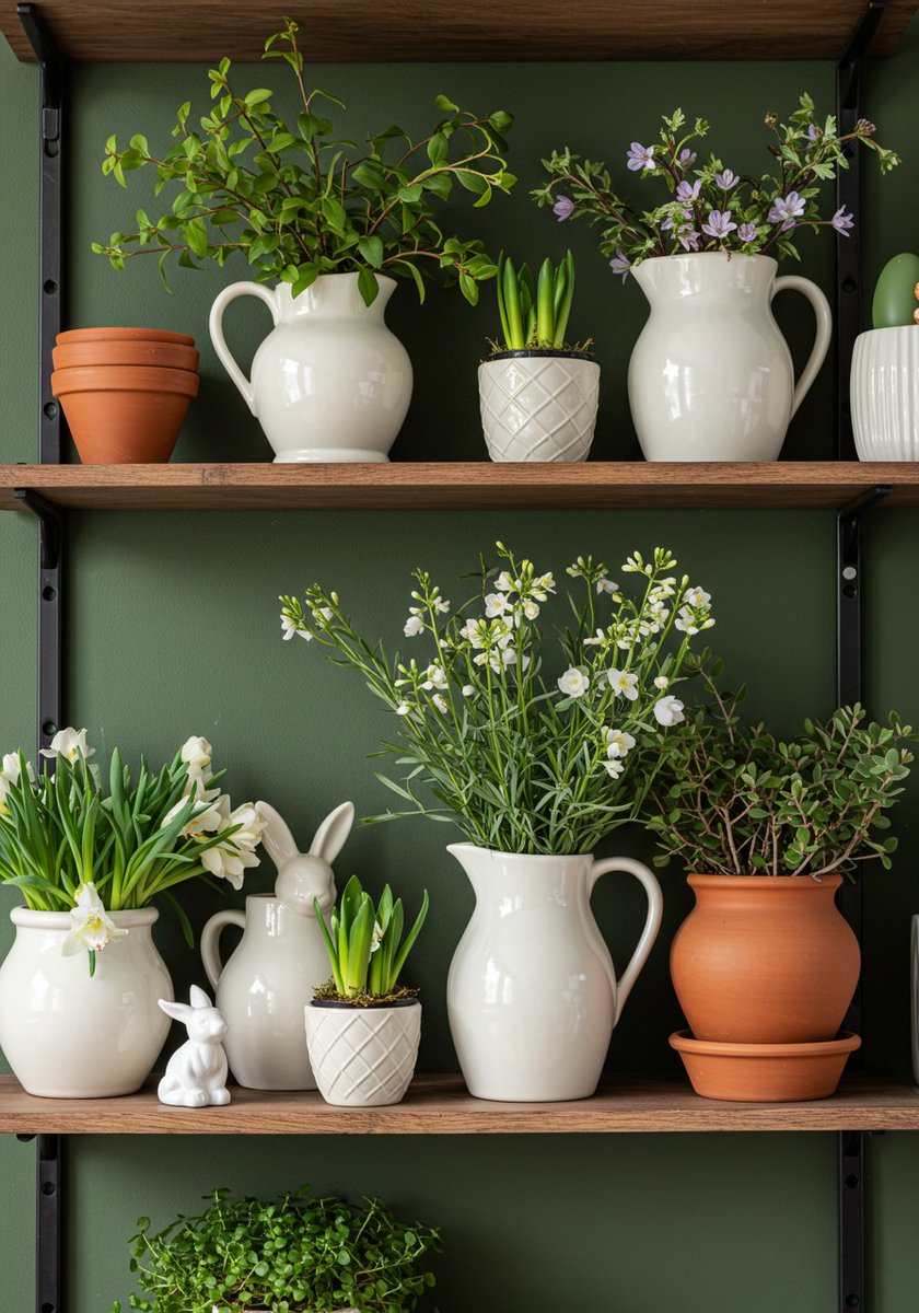 abcasahome's tweet image. Elevate your spring home decor with a variety of lush houseplants in floral-patterned pots. 🌱

#SpringLivingRoomDecor #SpringHomeDecor #EasterDecor #SpringDecoratingIdea #homedecor
