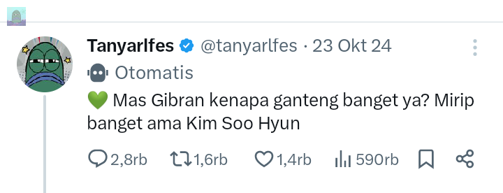 bring back this mf. kali ini gw setuju 💚