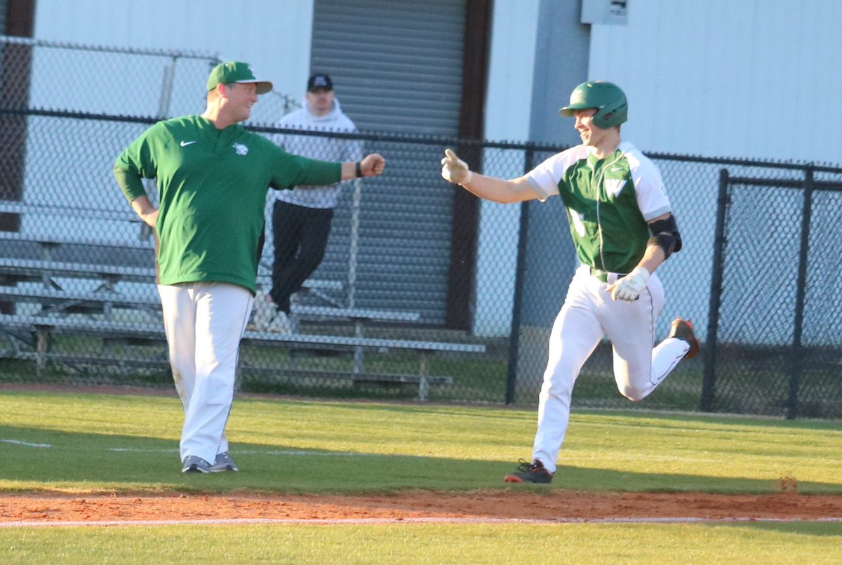 ⁦<a href="/JacksonHausner/">Jackson Hausner</a>⁩ from the Elite 8 in basketball to first game on the diamond: 💣 #1