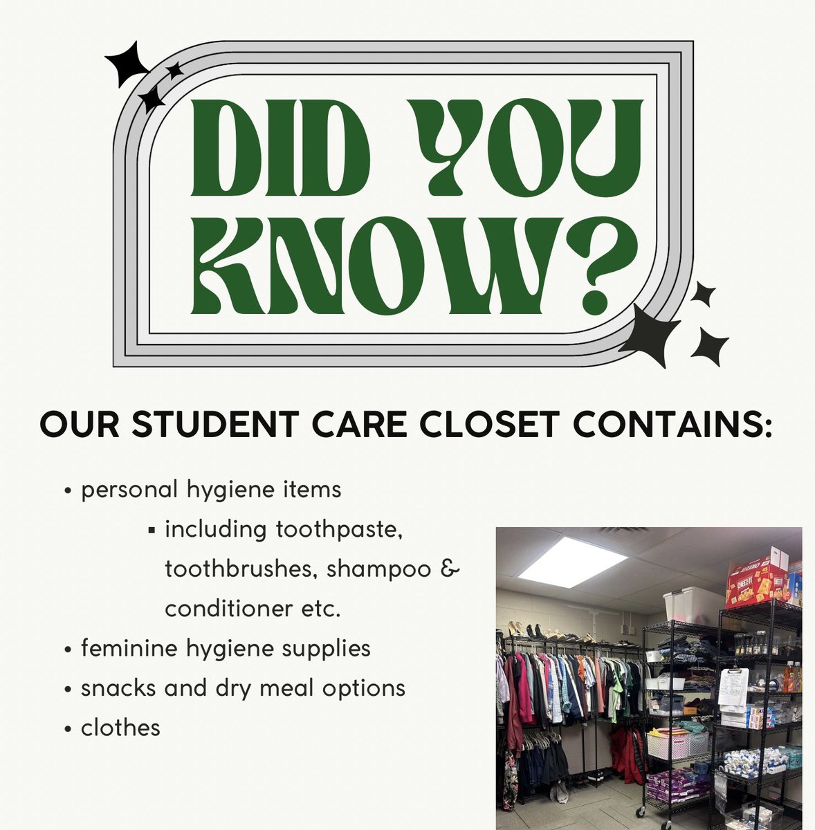 So proud of my Leadership students! Last year, we launched the Student Care Closet at DHS, and these incredible students have kept it thriving- organizing fundraisers, securing corporate sponsors, ensuring the closet is stocked 
So far this year, we’ve raised $13,500 💚