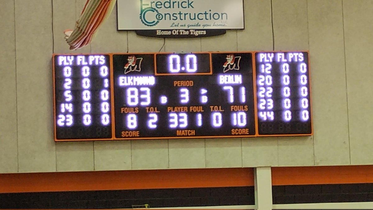 Cheng Lor (@chenglor_1990) on Twitter photo Boys Basketball sectional Semifinal playoff: Elk Mound 83, Berlin 71. Final/Overtime. <a href="/PChoroserNews/">Philip Choroser WEAU 13</a> <a href="/JustusCleveland/">Justus Cleveland</a> <a href="/news18tabbert/">Nick Tabbert WQOW News 18</a> Boys Basketball sectional Semifinal playoff: Elk Mound 83, Berlin 71. Final/Overtime. <a href="/PChoroserNews/">Philip Choroser WEAU 13</a> <a href="/JustusCleveland/">Justus Cleveland</a> <a href="/news18tabbert/">Nick Tabbert WQOW News 18</a>