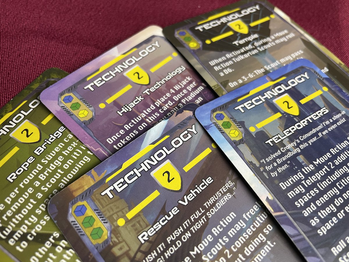 Tech Focus: Moving Through the Void
Each city in Athobrae has developed unique ways to navigate empty spaces
From rope bridges to teleporters, survival means finding creative paths forward
How do you navigate the crumbling landscape?
#BoardGames #TabletopGaming #MoonlitMoor