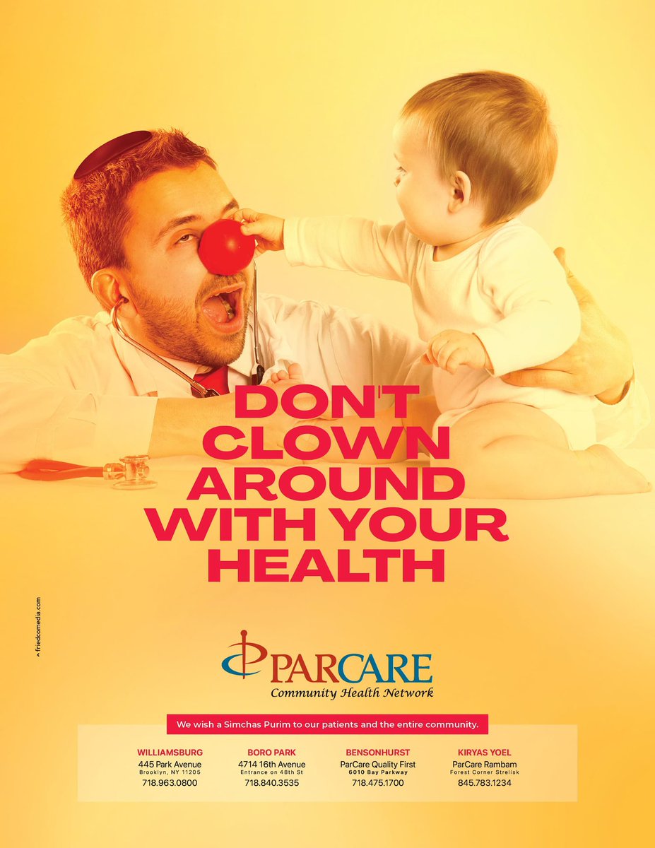 ParCare Medical Cntr (@parcare) on Twitter photo Wishing all our Patients, Staff and supporters (that's you) a Happy #Purim #Hamantaschen #DontDrinkAndDrive #PurimSameach #Purim2025 #HappyPurim “Don’t Clown Around With Your Health” Wishing all our Patients, Staff and supporters (that's you) a Happy #Purim #Hamantaschen #DontDrinkAndDrive #PurimSameach #Purim2025 #HappyPurim “Don’t Clown Around With Your Health”