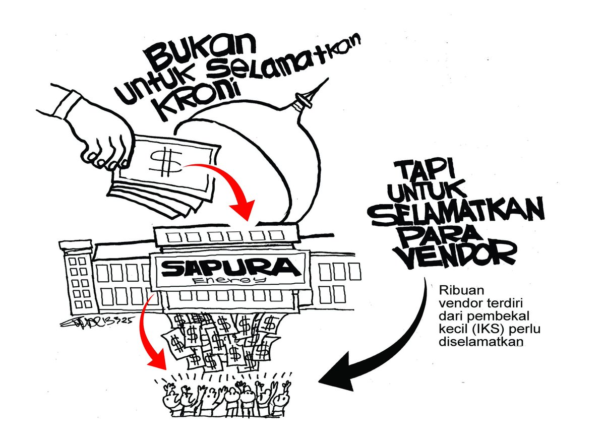 ISU SAPURA ENERGY...
Mari lihat fakta, jangan percaya auta
#sapura #bailout