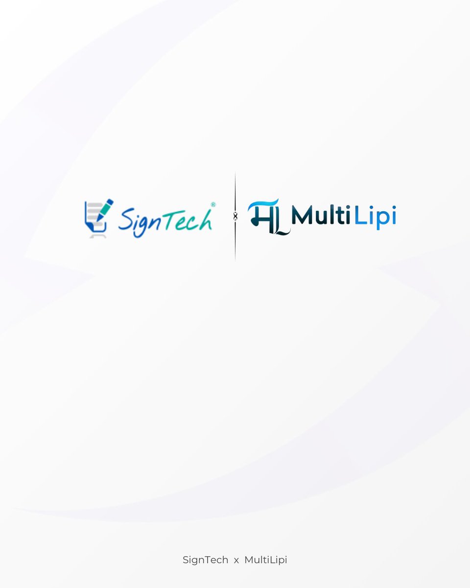 SignTechForms's tweet image. Exciting News from SignTech Forms!
We’re always looking for ways to enhance accessibility and efficiency for businesses like yours!
We welcome MultiLipi for helping us break language barriers with seamless translations.
#SignTechForms #DigitalTransformation #GoPaperless
