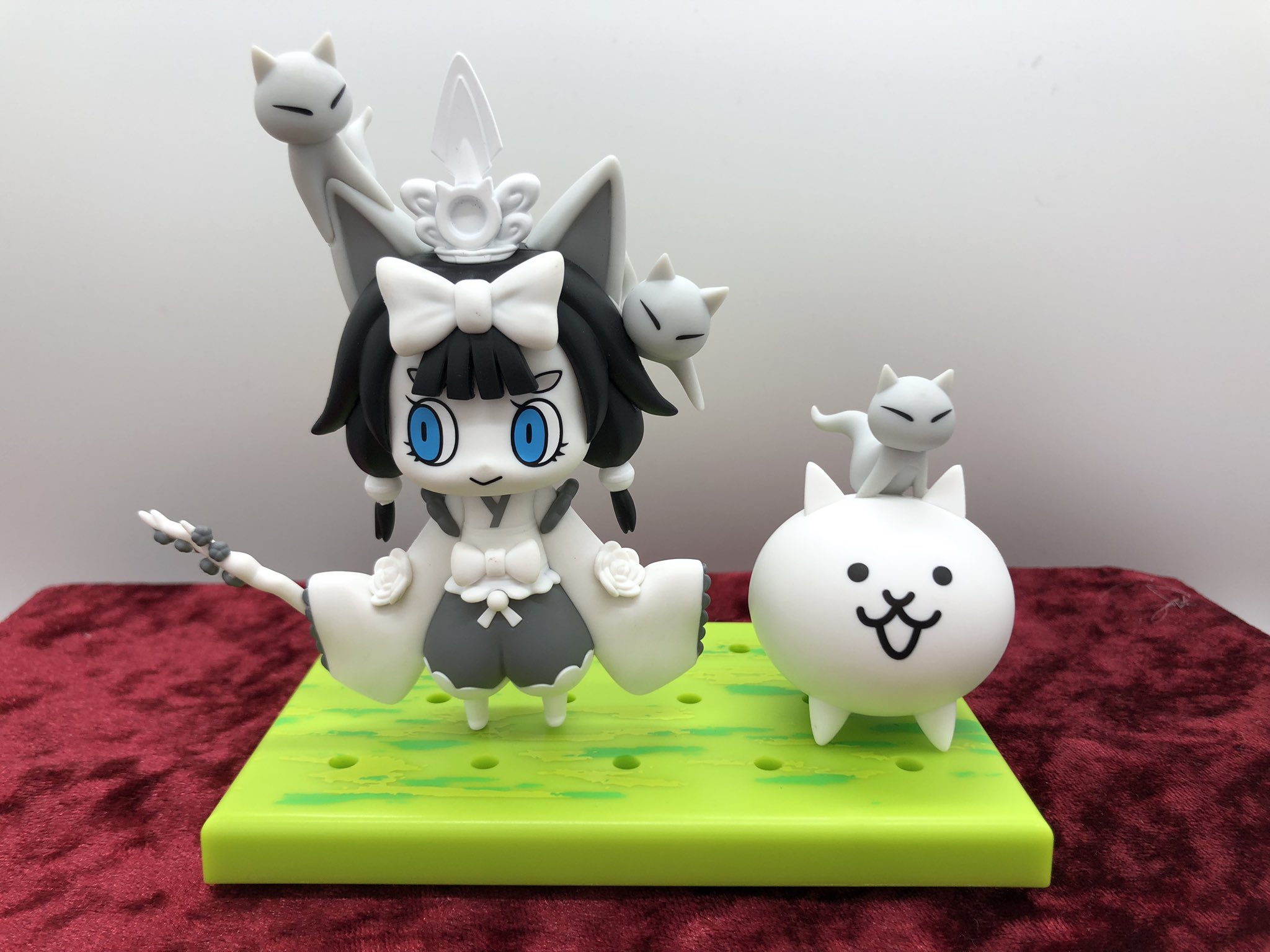 にゃんこ大戦争 フィギュア にゃんこ軍団出陣 巫女姫ミタマ にゃんこ城