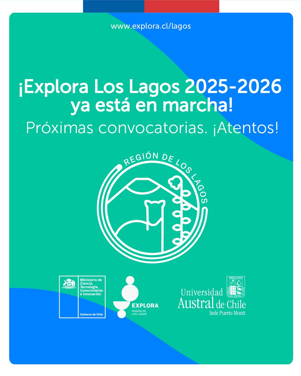 🚀🔬 Explora 2025 en marcha en la Región de Los Lagos 🔬🚀

Inicia Explora 2025, una iniciativa del <a href="/min_ciencia/">Ministerio de Ciencia</a>, ejecutada por la @UAustralPM, para seguir impulsando la ciencia y la educación en la región. ¡Sigamos aprendiendo juntos!

#Explora2025