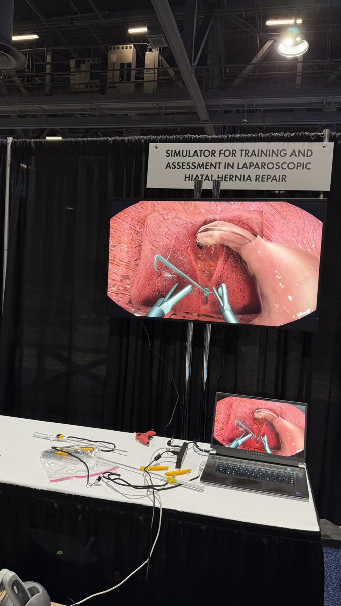 Ganesh Sankaran PhD 🇺🇸🇮🇳🇦🇷 (@sankaganesh) on Twitter photo All set up and ready to go tomorrow at the <a href="/SAGES_Updates/">SAGES is in Tampa in 2026!</a> E&I station. Come and try our hiatal hernia simulator! <a href="/sofiagarcesp02/">Sofía Garcés Palacios, M.D</a> <a href="/BryannaStukes/">Bryanna Stukes</a> <a href="/Danny_Scott__/">Danny Scott</a> <a href="/carla_holcomb/">Carla Holcomb</a> <a href="/UTSW_Surgery/">UTSW Surgery</a> <a href="/UTSWSurgeryLife/">UTSW Surgery Residents</a> All set up and ready to go tomorrow at the <a href="/SAGES_Updates/">SAGES is in Tampa in 2026!</a> E&I station. Come and try our hiatal hernia simulator! <a href="/sofiagarcesp02/">Sofía Garcés Palacios, M.D</a> <a href="/BryannaStukes/">Bryanna Stukes</a> <a href="/Danny_Scott__/">Danny Scott</a> <a href="/carla_holcomb/">Carla Holcomb</a> <a href="/UTSW_Surgery/">UTSW Surgery</a> <a href="/UTSWSurgeryLife/">UTSW Surgery Residents</a>