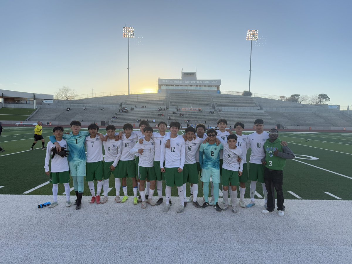 Great win for jv boys to end the season on a high note. Lots of talent and promise. These guys  bleed green and blue.