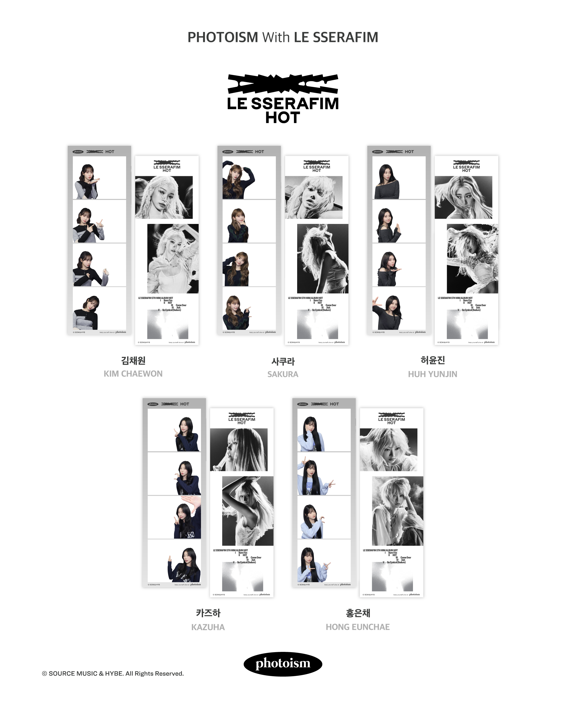 Amazon.co.jp: 韓国 K-POP LE SSERAFIM ルセラフィム ウンチェ