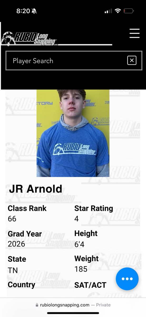 Thank you <a href="/TheChrisRubio/">Rubio Long Snapping®</a> for the new ranking !!