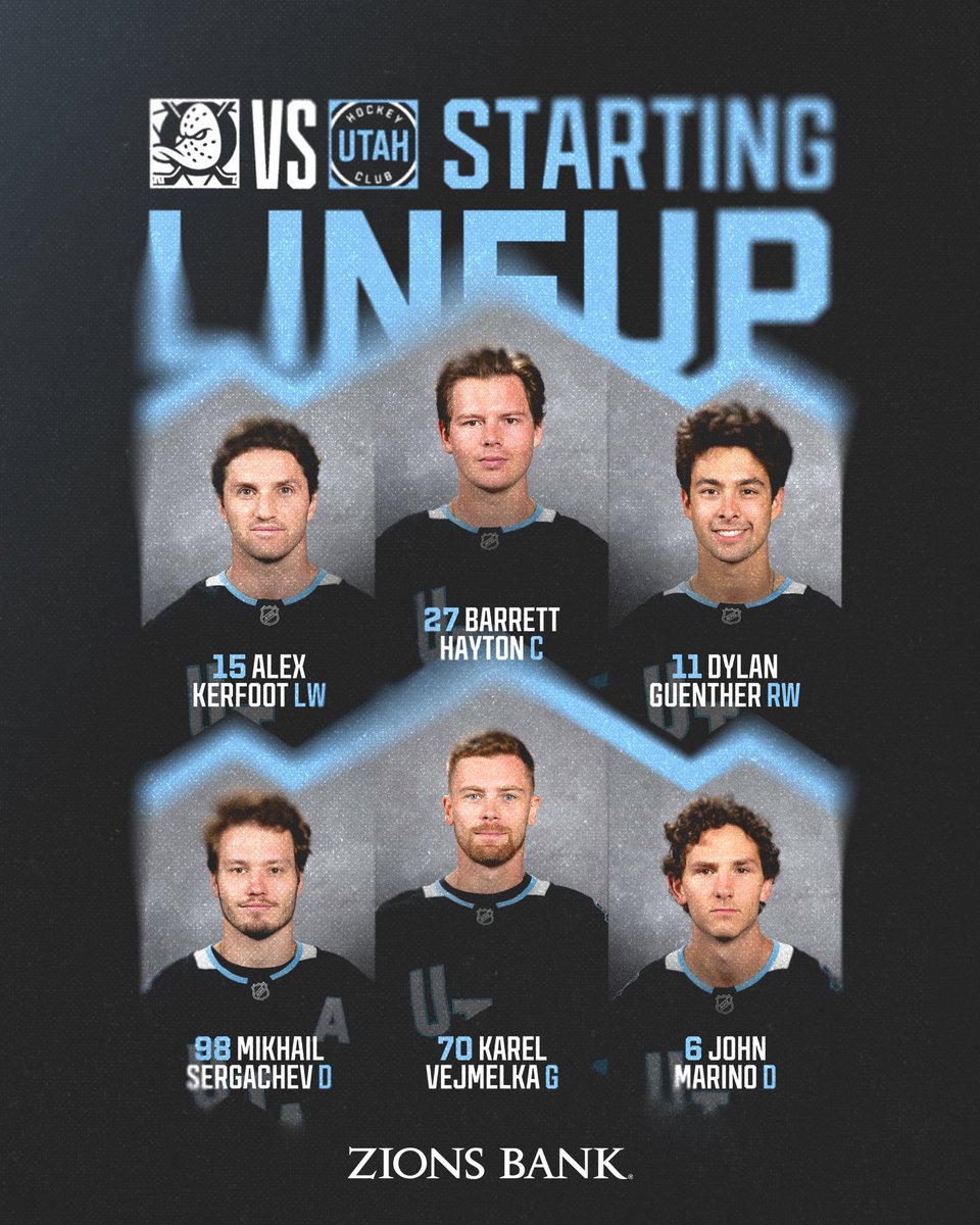 utahmammoth's tweet image. UTAH, IT’S TIME! 

#UtahHC | @zionsbank