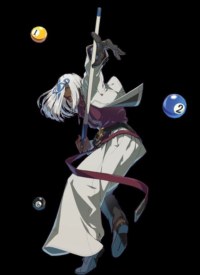 Cropped out Venom's standing art from the reveal
#GuiltyGearStrive #Venom #GGST