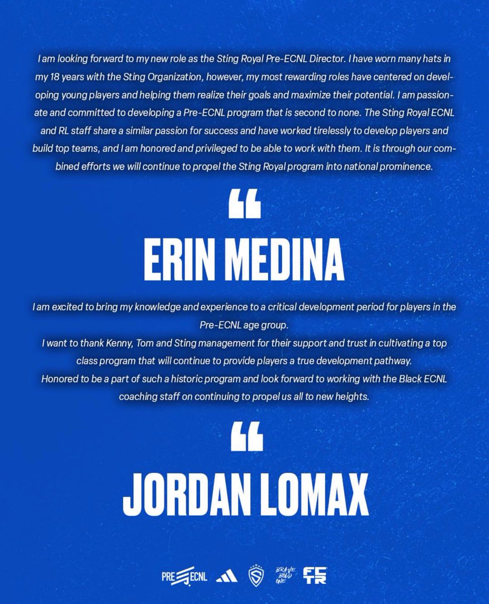 Two excellent appointments!  

More things to come 👀 

🔵⚫️ #WeAreSting