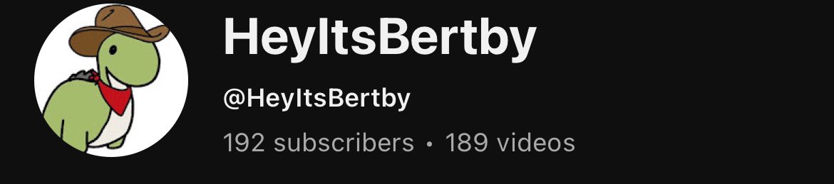 HeyItsBertbyYT's tweet photo. THE RATIO HAS SHIFTED I REPEAT THE RATIO HAS BEEN SHIFTED (thank you all for watching and giving a small creator some of your precious and valuable time) https://t.co/zWhArlqAcR