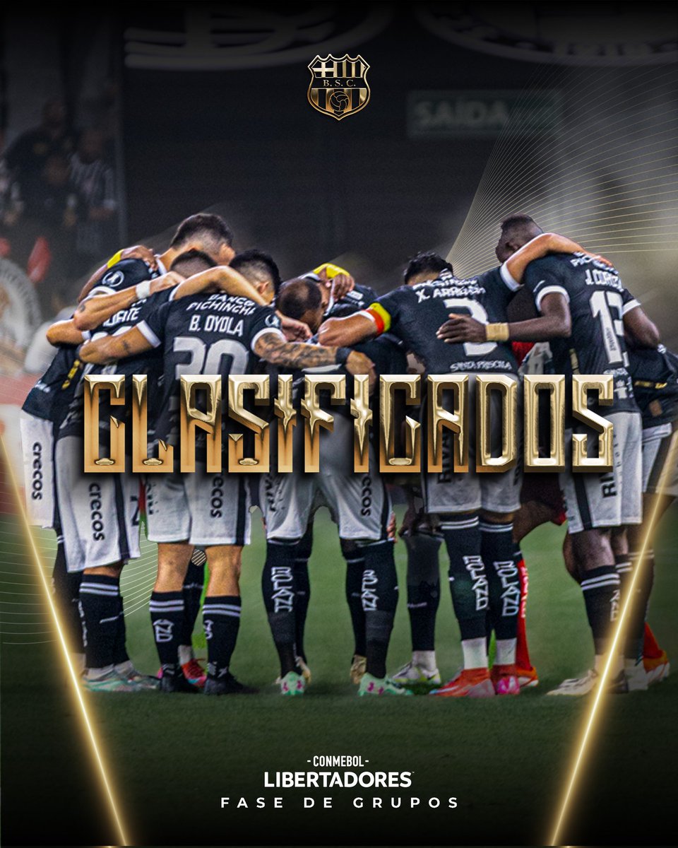 ¡ESTAMOS EN FASE DE GRUPOS!

Juntos nunca dejamos de luchar, nunca dejamos de creer 💛🔥

#ConmebolLibertadores
#BarcelonaSomosTodos