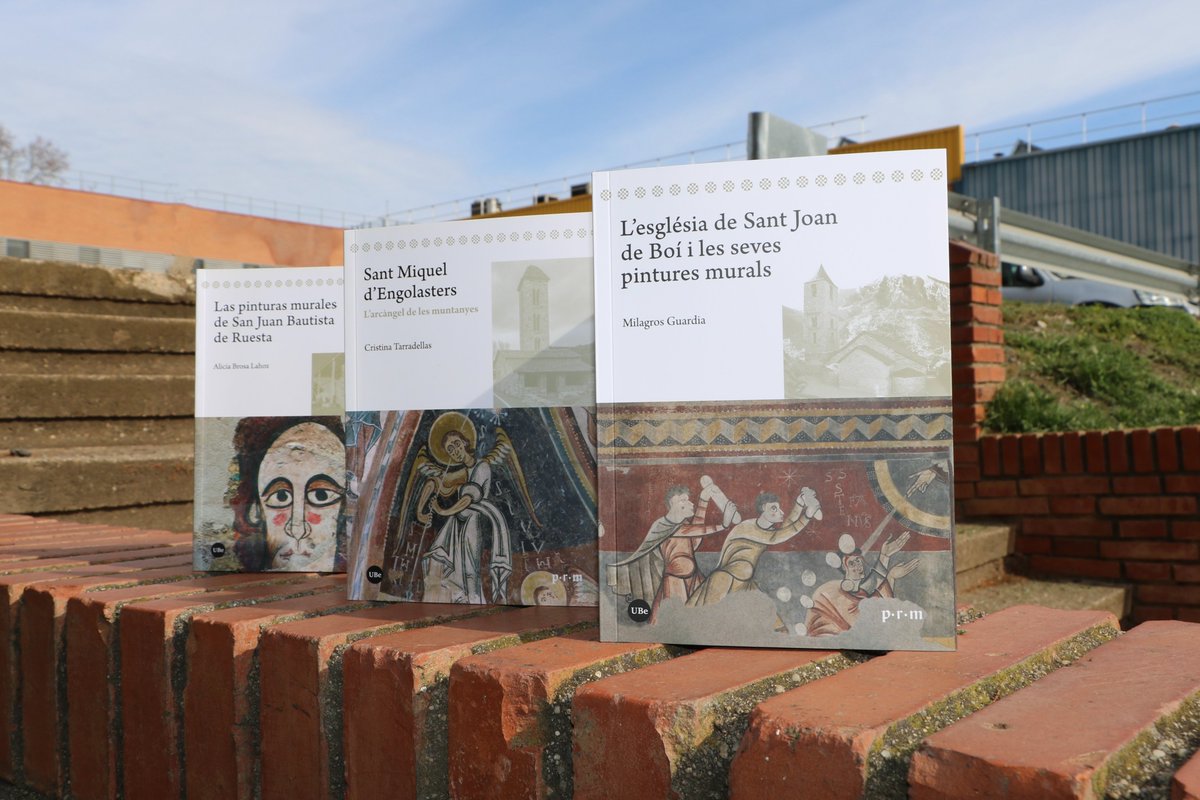 Amants del romànic, hem publicat "L'església de Sant Joan de Boí i les seves pintures murals", de Milagros Guardia! 🤩 És el tercer títol de la col·lecció Pirineus romànics. Monografies, que s'aproxima al patrimoni a partir de diverses matèries (història, antropologia, etc.).