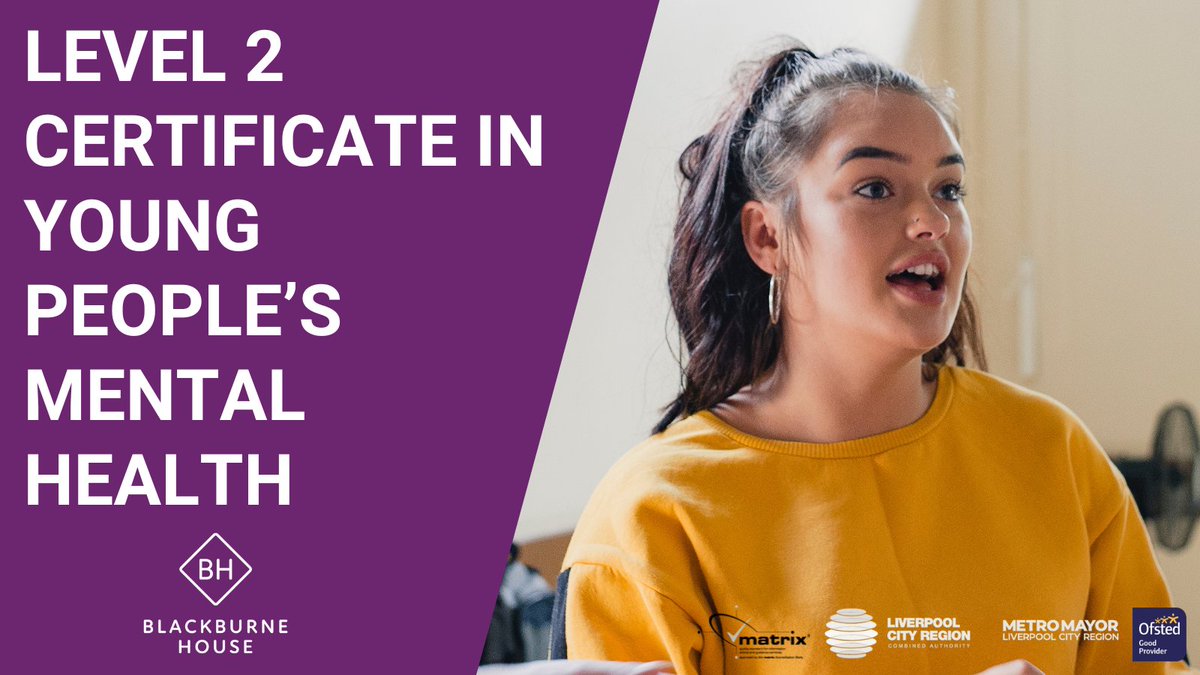 Our Level 2 Certificate in Young People's Mental Health will help you to understand how to support children with mental health concerns - perfect for those interested in working in schools, social work settings or youth groups!

Find out more 👉 ow.ly/Qaj550SP1hg