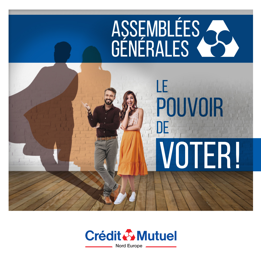 Crédit Mutuel NE (@creditmutuel_ne) on Twitter photo #Mutualisme : les assemblées générales de nos caisses locales commencent !
Les assemblées générales des caisses locales du <a href="/CreditMutuel_NE/">Crédit Mutuel NE</a> débutent ce week-end 👍 ! ll est une nouvelle fois possible de voter en quelques clics depuis son espace #banque à distance 📱💻. #Mutualisme : les assemblées générales de nos caisses locales commencent !
Les assemblées générales des caisses locales du <a href="/CreditMutuel_NE/">Crédit Mutuel NE</a> débutent ce week-end 👍 ! ll est une nouvelle fois possible de voter en quelques clics depuis son espace #banque à distance 📱💻.