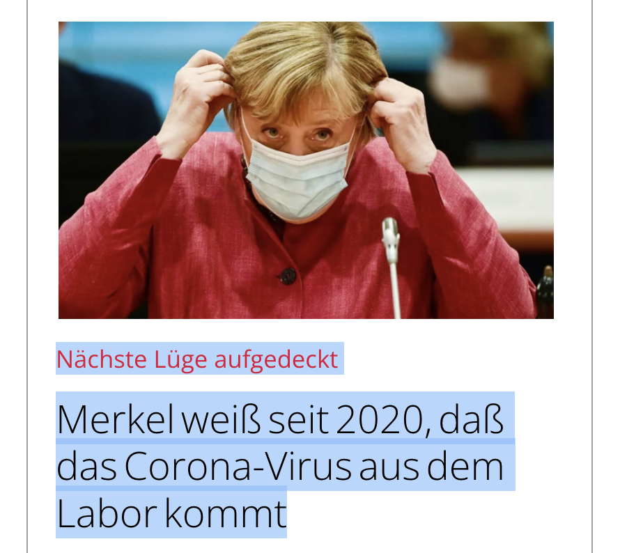 Erinnerungsservice: Bis Angela Merkel nicht in einer Zelle sitzt, wird sich in Deutschland nichts zum Besseren wenden