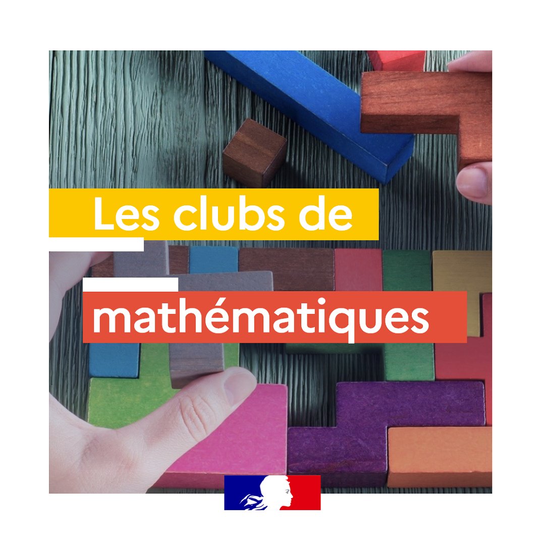 Les clubs de maths peuvent devenir des lieux privilégiés de mixité qui participent à l'ambition et la réussite des élèves, notamment des jeunes filles.

Témoignages et ressources pour favoriser leur création et leur rayonnement dans l'établissement ➡ eduscol.education.fr/1472/clubs-de-…