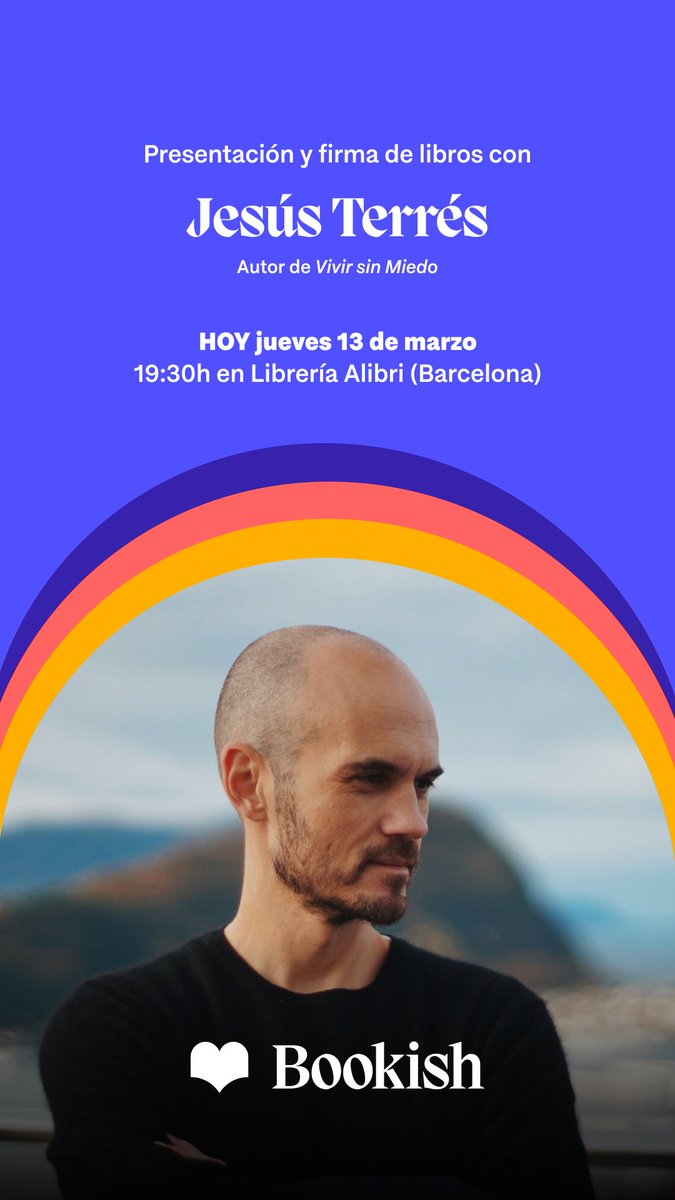 ¡ES HOY! 🥳 

Si estás por Barcelona, no te pierdas a <a href="/nadaimporta/">Jesús Terrés</a> en la presentación de su último libro, 'Vivir sin miedo' 📖, quien contará con la​ compañía del gran Toni Segarra. 🔝

¿Quieres llevarte a casa un ejemplar firmado? 😏

 📍¡Te esperamos en <a href="/LibreriaALIBRI/">ALIBRI LLIBRERIA</a>!