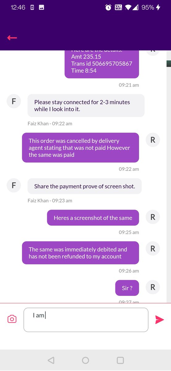RuchiRungta1's tweet photo. @ZeptoNow @ZeptoNow @aadit_palicha @v0hra Such a horrible response and pathetic customer service by zepto.
Never ever again in my life will be your customer.
Such delayed response time with no solution https://t.co/6nUZTEN023