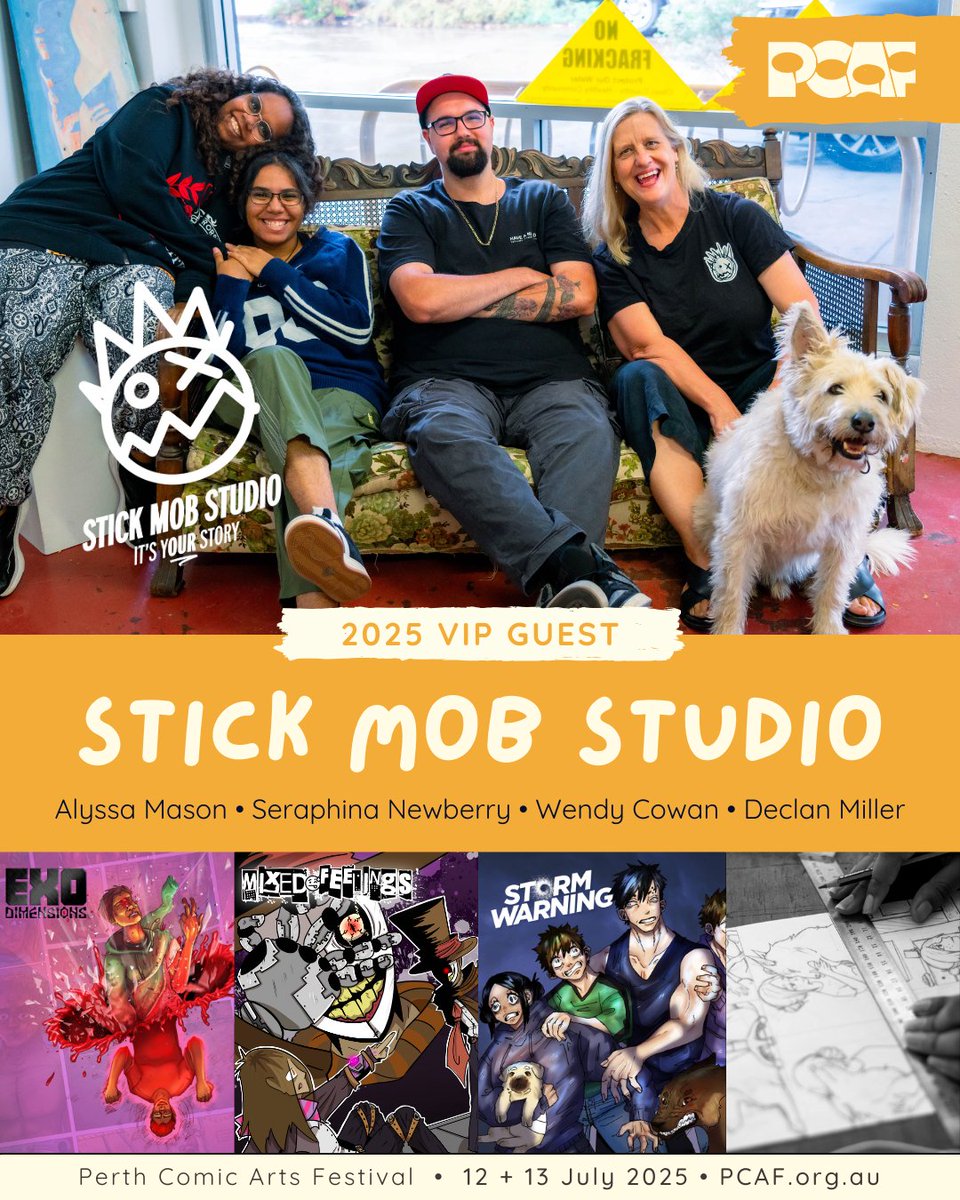 PCAF ~ Perth Comic Arts Festival tweet media