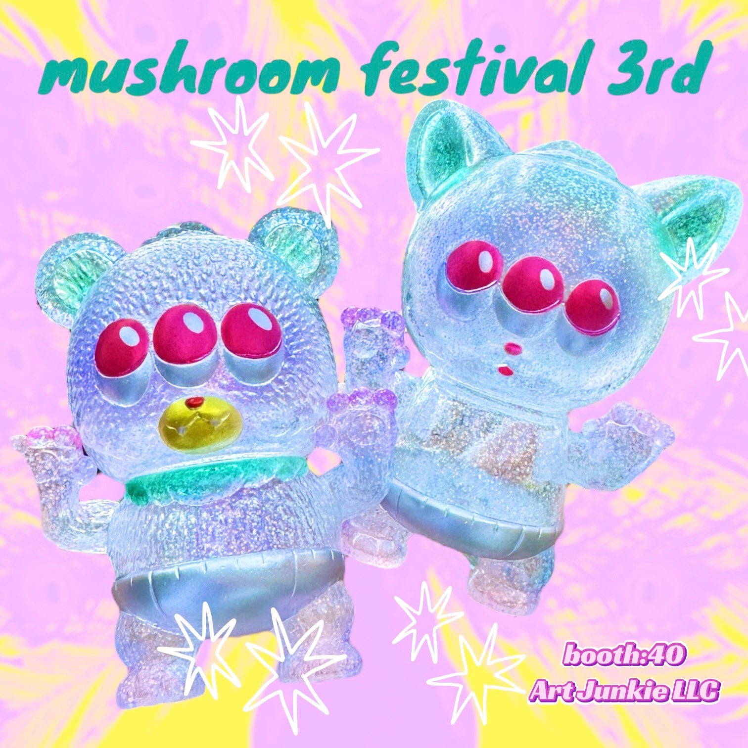 クマラ(桜カラー） - Sofvi & T-shirt「ART JUNKIE TOKYO WEB SHOP」